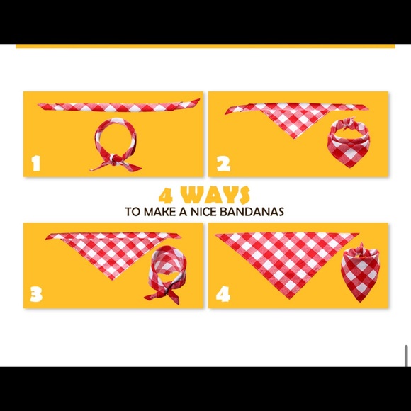 4 Animal Bandanas for dog, puppy, cat and more NWT - Picture 6 of 13